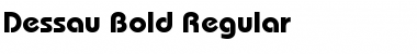 Download Dessau-Bold Font
