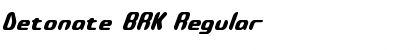 Download Detonate BRK Font Download Detonate BRK Font