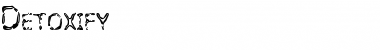 Download Detoxify Font Download Detoxify Font