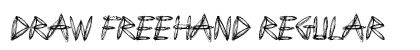 Draw Freehand Regular Font Draw Freehand Regular Font Preview