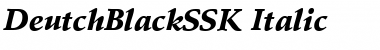 Download DeutchBlackSSK Font Download DeutchBlackSSK Font