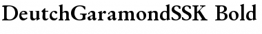 Download DeutchGaramondSSK Font