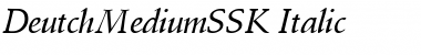 Download DeutchMediumSSK Font Download DeutchMediumSSK Font
