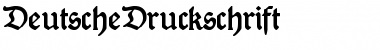 Download DeutscheDruckschrift Font Download DeutscheDruckschrift Font