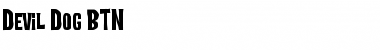 Download Devil Dog BTN Font Download Devil Dog BTN Font