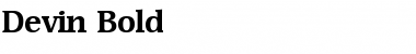 Download Devin Font Download Devin Font
