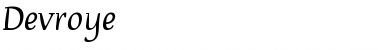 Download Devroye Font Download Devroye Font