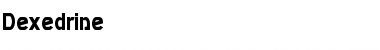 Download Dexedrine Font Download Dexedrine Font