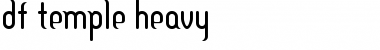 Download DF Temple Font Download DF Temple Font