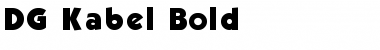Download DG_Kabel Font Download DG_Kabel Font
