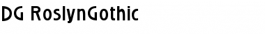 Download DG_RoslynGothic Font Download DG_RoslynGothic Font