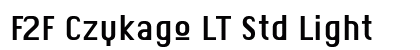 F2F Czykago LT Std Light - OpenType