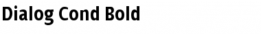 Download Dialog Cond Font Download Dialog Cond Font