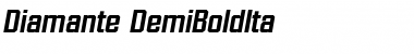 Download Diamante-DemiBoldIta Font Download Diamante-DemiBoldIta Font