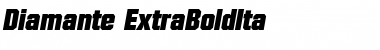 Download Diamante-ExtraBoldIta Font Download Diamante-ExtraBoldIta Font