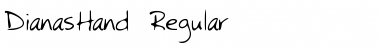 Download DianasHand Font Download DianasHand Font