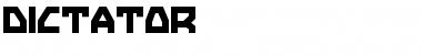 Download Dictator Font Download Dictator Font