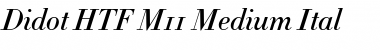 Download Didot Medium Italic Font