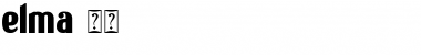 Download elma 03 Font