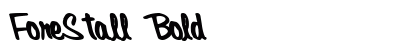 ForeStall Bold Preview