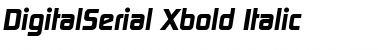 DigitalSerial-Xbold Font