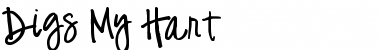 Download Digs My Hart Font Download Digs My Hart Font