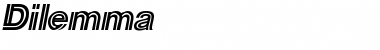 Download Dilemma Font Download Dilemma Font