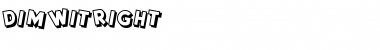 Download DimWitRight Font Download DimWitRight Font