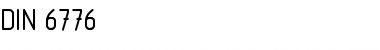 Download DIN 6776 Font Download DIN 6776 Font