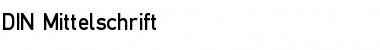 Download DIN Mittelschrift Font Download DIN Mittelschrift Font