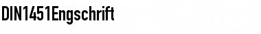Download DIN1451Engschrift Font Download DIN1451Engschrift Font