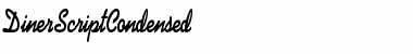 Download DinerScriptCondensed Font