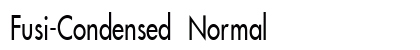 Fusi-Condensed Normal Preview
