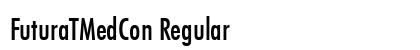FuturaTMedCon Regular preview