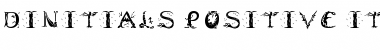 Download Dinitials Positive ITC TT Font Download Dinitials Positive ITC TT Font