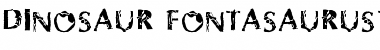 Download Dinosaur Font
