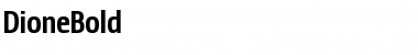 Download DioneBold Font Download DioneBold Font