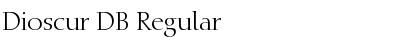 Download Dioscur DB Font Download Dioscur DB Font