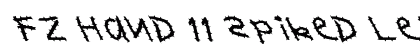 FZ HAND 11 SPIKED LEFTY Normal preview