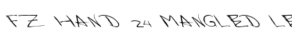 FZ HAND 24 MANGLED LEFTY Normal preview
