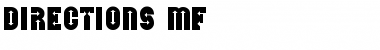 Download Directions MF Font Download Directions MF Font