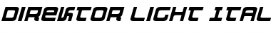 Download Direktor Light Italic Font Download Direktor Light Italic Font