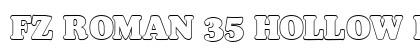 FZ ROMAN 35 HOLLOW Normal preview