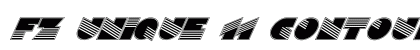 FZ UNIQUE 11 CONTOUR ITALIC Normal preview
