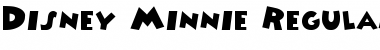 Download Disney Minnie Font