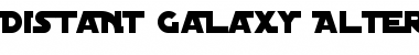 Download Distant Galaxy Alternate Font