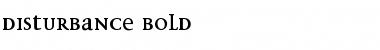Download Disturbance Font