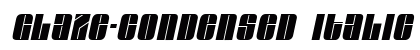 Glaze-Condensed Italic preview