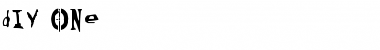 Download DIY One Font Download DIY One Font