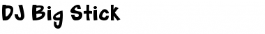 Download DJ Big Stick Font Download DJ Big Stick Font
